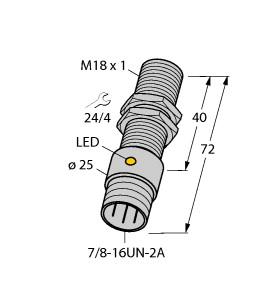 TURCK BI5-G18-AP6X-B1341 Inductive Sensors