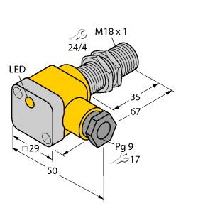 TURCK BI5-G18SK-Y1X Inductive Sensors