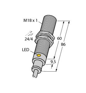 TURCK BI5-M18T-AZ3X Inductive Sensors
