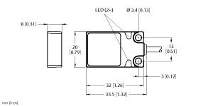 TURCK BI5-Q08-AP6X2-0.2-PSG3F Inductive Sensors