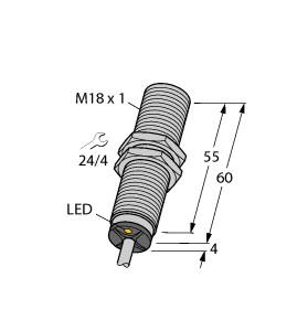 TURCK BI5U-M18M-VP4X Inductive Sensors