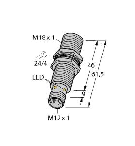 TURCK BI5U-MT18-AP6X-H1141/S395 Inductive Sensors