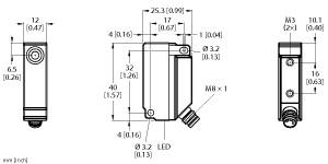 TURCK BI5U-Q12-AN6X2-V1131 Inductive Sensors