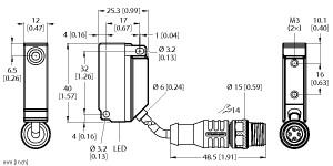 TURCK BI5U-Q12-AP6X2-0.2-RS4T Inductive Sensors