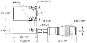 TURCK BI7-Q08-AN6X2-0.2-RS4T Inductive Sensors