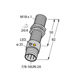 TURCK BI8-G18-ADZ30X2-B1331 Inductive Sensors