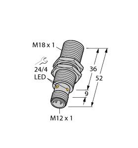 TURCK BI8-M18-RP6X-H1141 Inductive Sensors