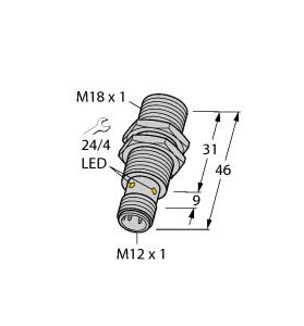 TURCK BI8-M18K-AP6X-H1141 Inductive Sensors
