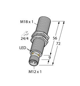 TURCK BI8U-EM18EWD-AP6X-H1141 Inductive Sensors