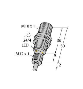 TURCK BI8U-EM18WD-AN6X Inductive Sensors