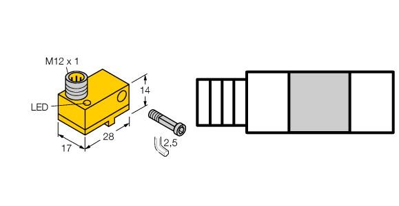 TURCK BIM-NST-AN6X-H1141 Magnetic Sensors