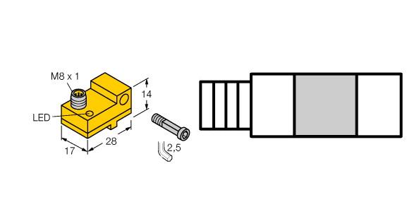 TURCK BIM-NST-AP6X-V1131 Magnetic Sensors