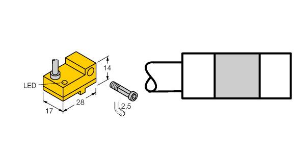 TURCK BIM-NST-RP6X Magnetic Sensors