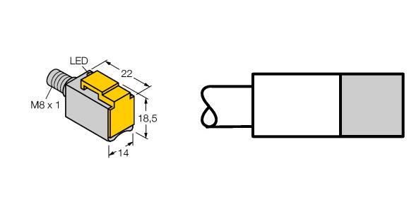 TURCK BIM-PSM-AP6X-V1131 Magnetic Sensors