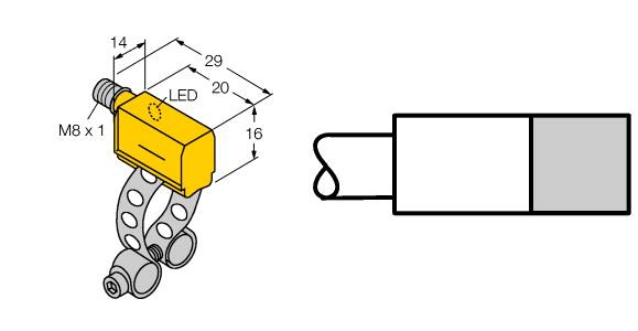 TURCK BIM-PST-AP6X-V1131 W/KLP80 Magnetic Sensors
