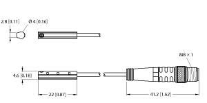 TURCK BIM-UNC-AP6X-0.3-PSG3M Magnetic Sensors