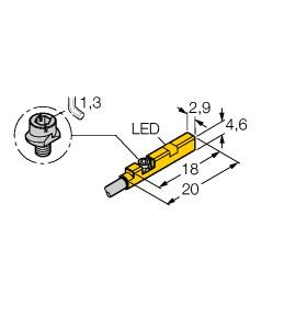 TURCK BIM-UNR-AN6X 7M W/M Magnetic Sensors