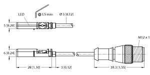 TURCK BIM-UNT-AN6X-0.3-RS4T Magnetic Sensors