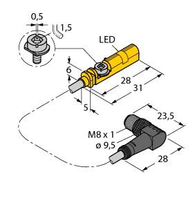 TURCK BIM-UNT-AP6X-2-PSW3M/S1139 Magnetic Sensors