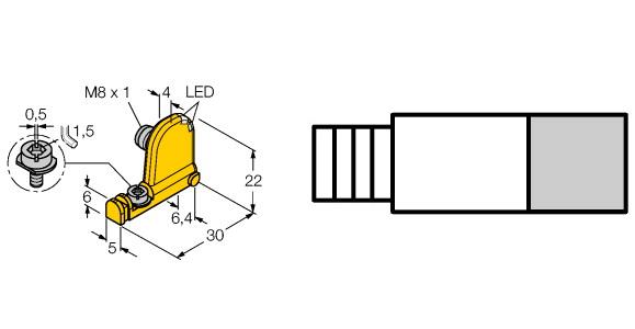 TURCK BIM-UNT-AP6X2-V1131 Magnetic Sensors