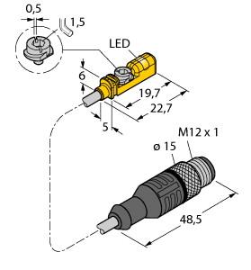 TURCK BIM-UNTK-AP7X-0.3-RS4 Magnetic Sensors