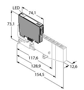 TURCK BL20-4DI-NAMUR System-IO