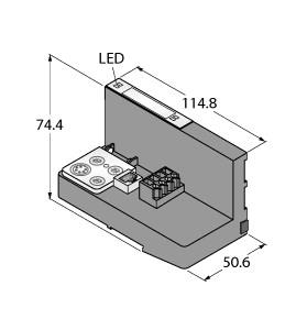 TURCK BL20-PG-EN-DN-JA Programmable Gateways