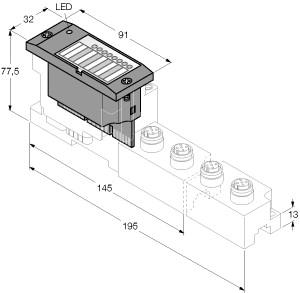 TURCK BL67-4DO-0.5A-P System-IO