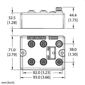 TURCK BLCCO-4M12S-4AI-VI Block-IO