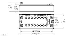 TURCK BLCEN-16M8LT-8DI-P-8DI-P Block-IO