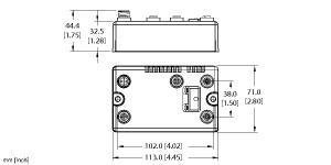 TURCK BLCEN-1M12MT-1RS232 Block-IO