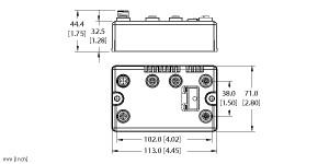 TURCK BLCEN-2M12MT-2AI-TC Block-IO