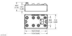TURCK BLCEN-4M12MT-2AI2AO-VI Block-IO