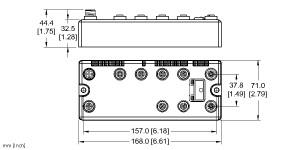 TURCK BLCEN-6M12LT-2AI-PT-8XSG-P Block-IO