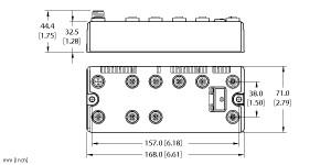 TURCK BLCEN-6M12LT-4AI-VI-2AO-I Block-IO