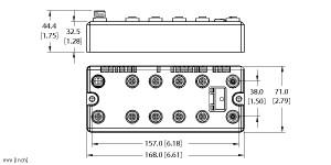 TURCK BLCEN-8M12LT-8XSG-P-8XSG-P Block-IO