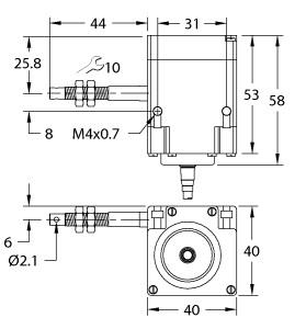 TURCK 1546541 / DW1000-55-7F-CA Linear Position Sensors