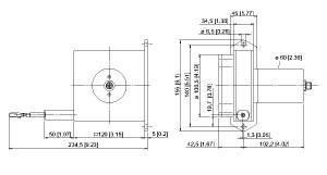 TURCK 1544550 / DW6000-155-8C-H1441 Linear Position Sensors