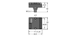 TURCK FDN20-4S-4XSG-E Block-IO
