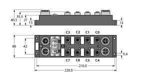 TURCK FDNP-L0404G-TT Block-IO