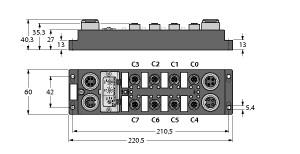 TURCK FDNP-P1204G-TT Block-IO