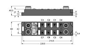 TURCK FDNP-S0016N-TT-0200 Block-IO