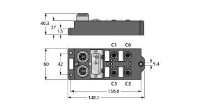 TURCK FDNQ-S0404G-T Block-IO