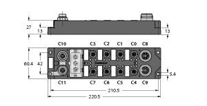 TURCK FGEN-OM16-4001/CS30007 Block-IO