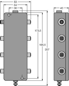 TURCK JBBS-48SC-E613/EX Foundation Fieldbus & PROFIBUS-PA
