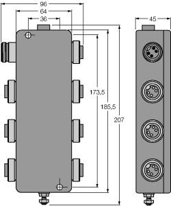 TURCK JBBS-49-M613/EX Foundation Fieldbus & PROFIBUS-PA