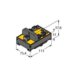 TURCK JRBS-40DC-4RV Foundation Fieldbus & PROFIBUS-PA