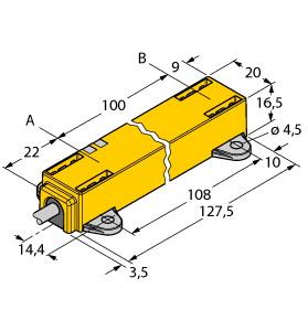 TURCK 1590730 / LI100P1-Q17LM1-LIU5X2 Linear Position Sensors