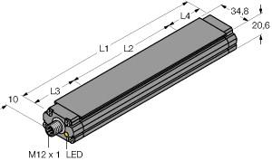 TURCK LT0771 / LT33E-Q21R-LU0X3-H1151 Linear Position Sensors