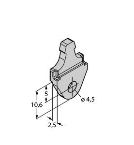 TURCK 1590750 / M1.2-Q17L Linear Position Sensors